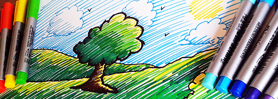 Faber-Castell libera cursos online de desenhos infantis e adultos por 30 dias