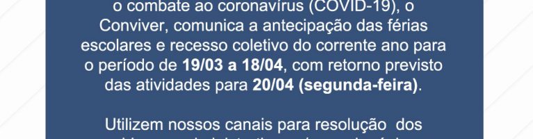 COMUNICADO